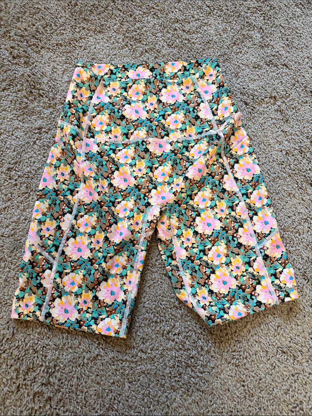 Born Primitive Floral Active Bike Shorts